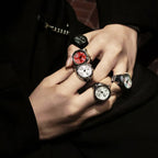Atria Finger Ring Watch, Compact Timepiece For Everyday Wear