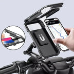 NovaTrail-fietstelefoonhouder met waterdichte hoes en draadloze powerbank van 15 W