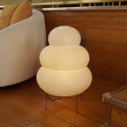 Shiori Glow Handmade Mulberry Paper Table Lamp Inspired By Japanese Lanterns