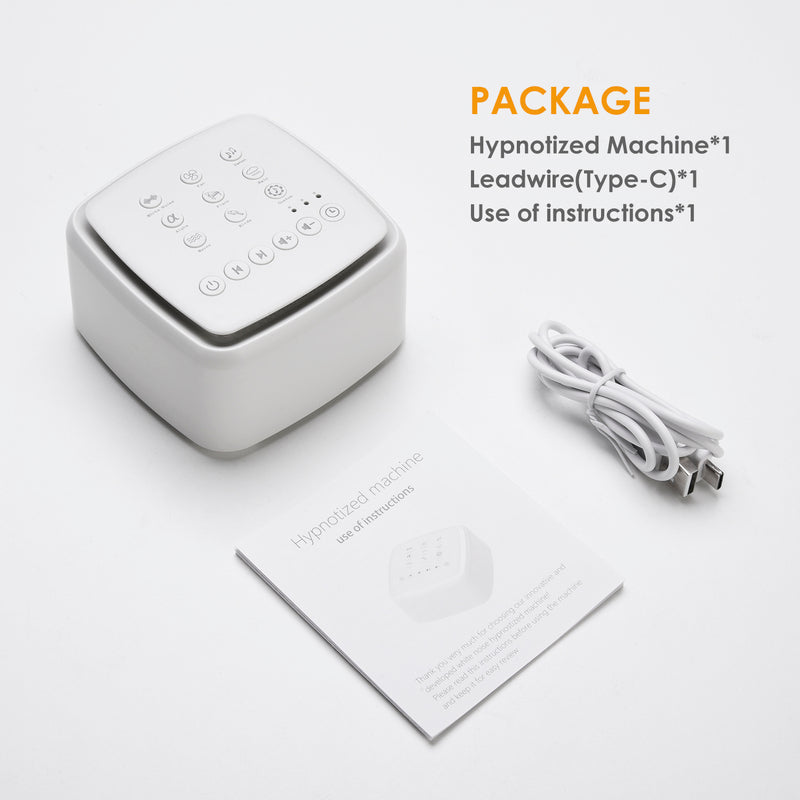Machine à bruit pour dormir avec 9 options de bruit blanc et vert, portable