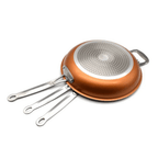 Professionell kopparpanna med non-stick-beläggning och perfekt värmefördelning - Fioriscas