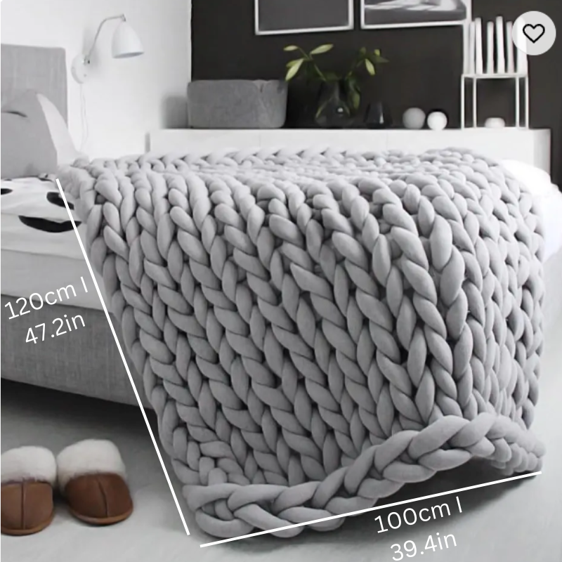Coperta ponderata Nora, in cotone biologico traspirante, completamente lavabile in lavatrice