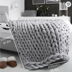 Coperta ponderata Nora, in cotone biologico traspirante, completamente lavabile in lavatrice