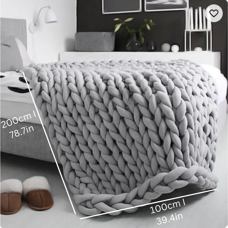 Coperta ponderata Nora, in cotone biologico traspirante, completamente lavabile in lavatrice