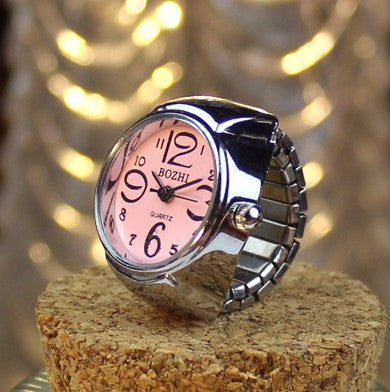 Atria Finger Ring Watch, Compact Timepiece For Everyday Wear