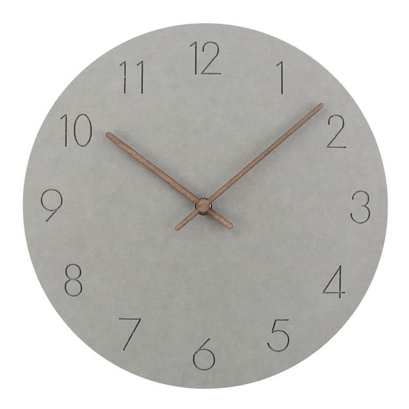 Horloge murale silencieuse de style nordique pour les pièces modernes - Fioriscas