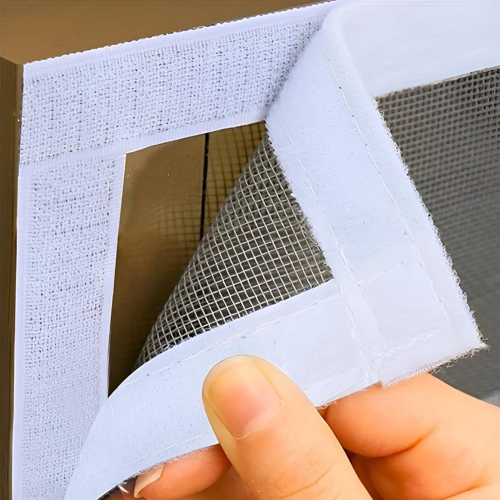 Selbstklebendes Fenstergitter, magnetisches Insektennetz für Zuhause