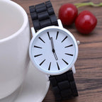 Montre KairoHue à bracelet en silicone, couleurs éclatantes et mouvement à quartz