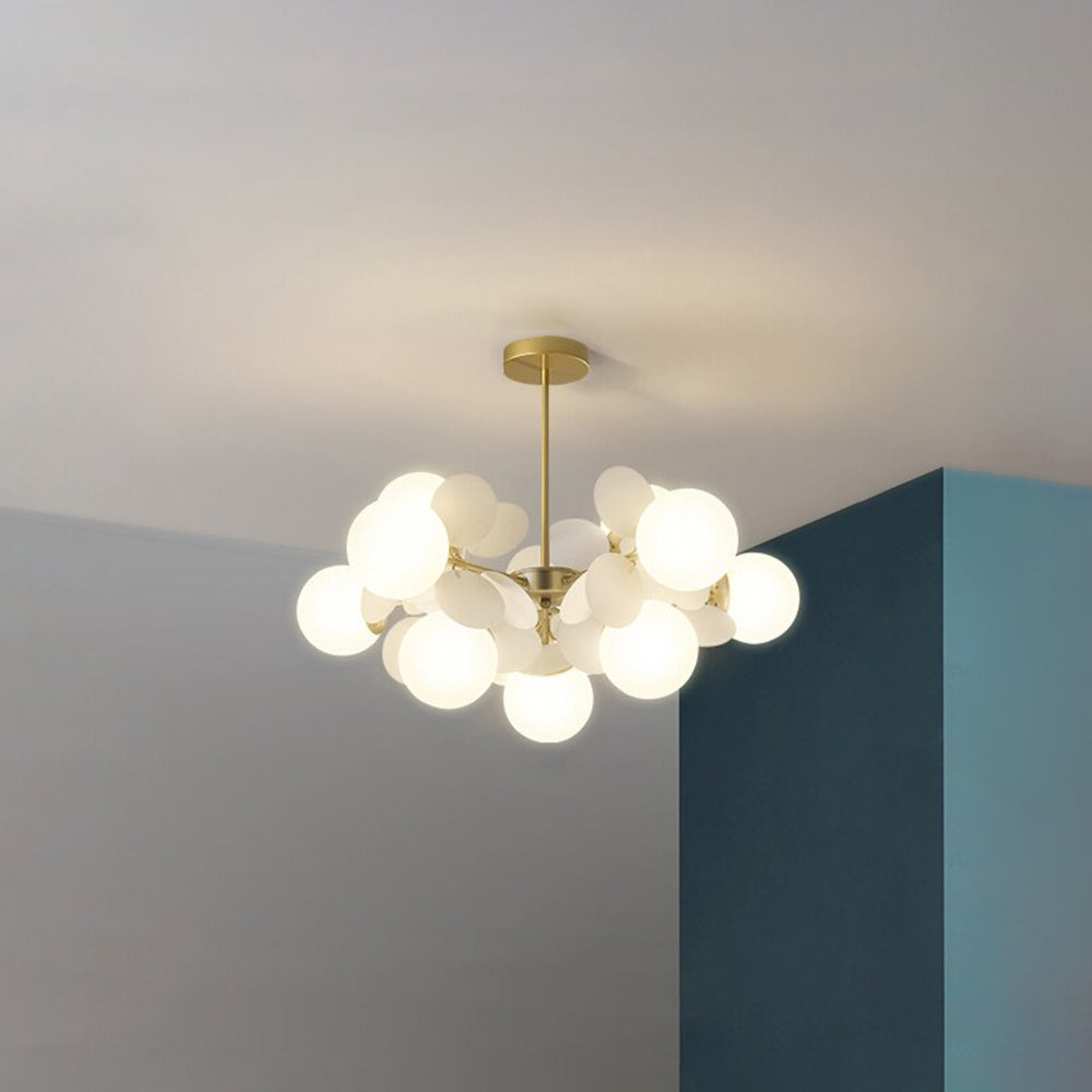 AstraLumen Acrylic Pendant Light, LED Glow for Modern Rooms