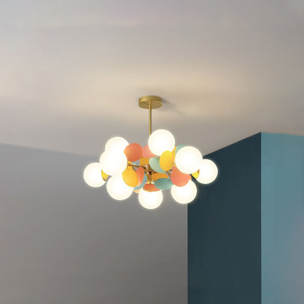 AstraLumen Acrylic Pendant Light, LED Glow for Modern Rooms