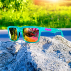 Polarized Riding Sunglasses With Anti-Blue Light Lens Filter