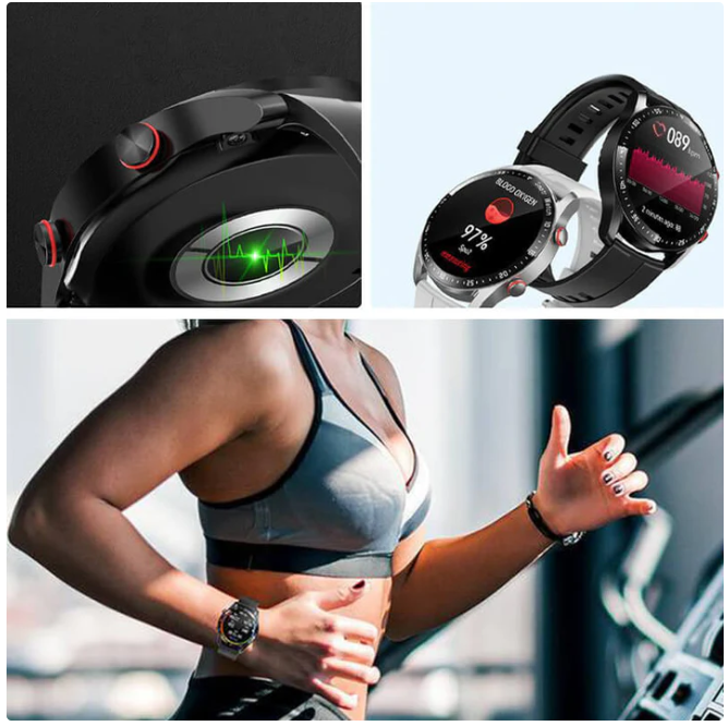 LumaPulse Pro -älykello, vedenpitävä, hyvinvoinnin seuranta