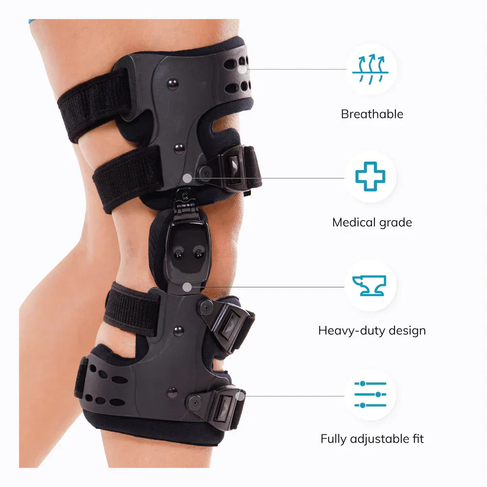 ArthroEase Medial-Lateral Unloader Brace for Knee Pain Relief