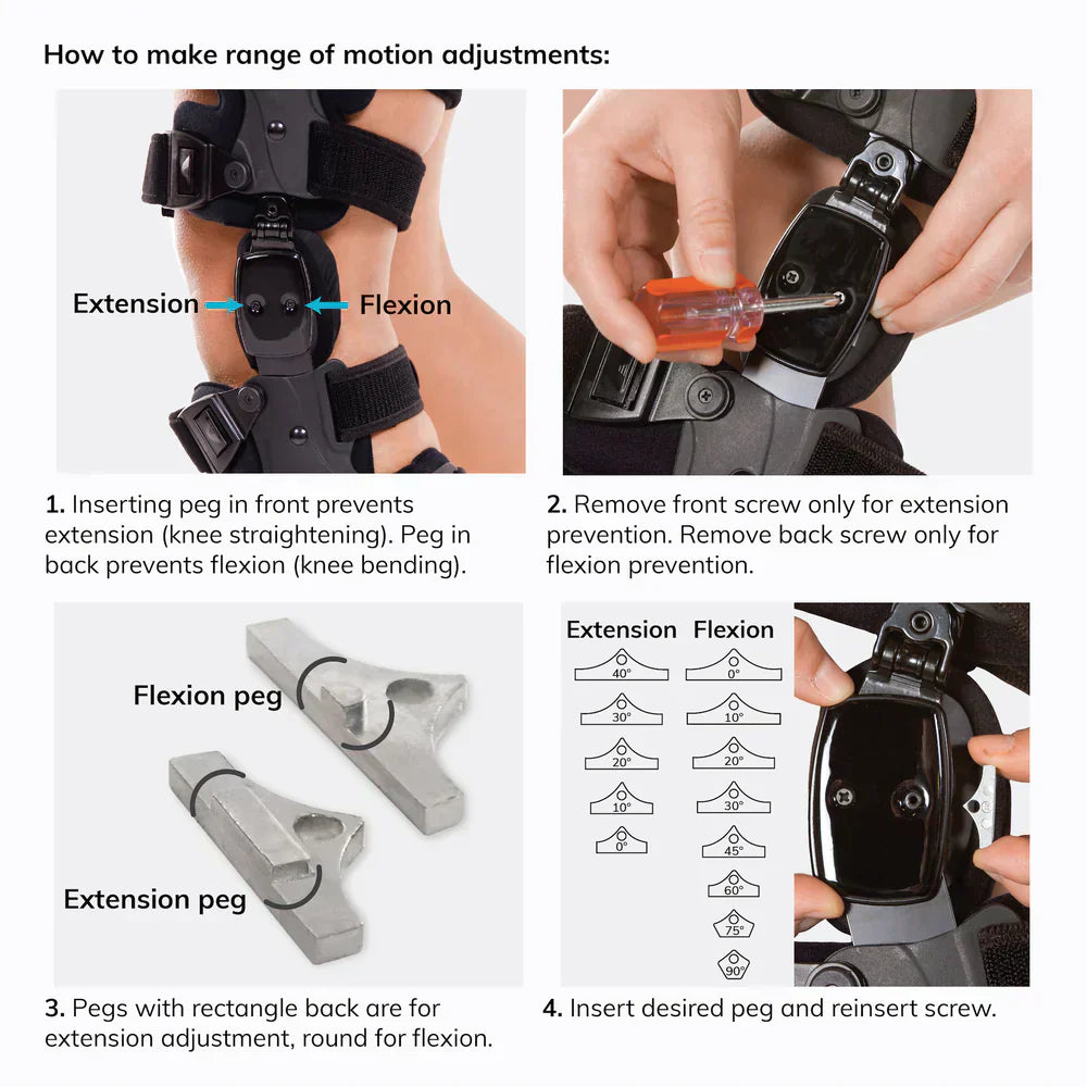 ArthroEase Medial-Lateral Unloader Brace for Knee Pain Relief