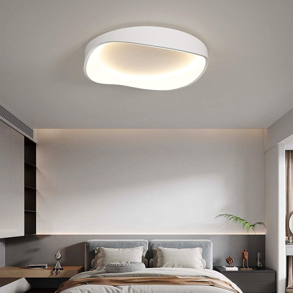Arisha Modern Wave Flush Mount Ceiling Light - Neutralighting