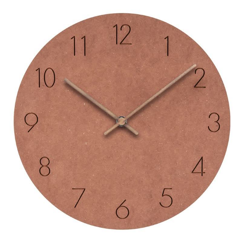 Horloge murale silencieuse de style nordique pour les pièces modernes - Fioriscas
