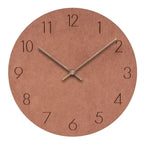 Horloge murale silencieuse de style nordique pour les pièces modernes - Fioriscas