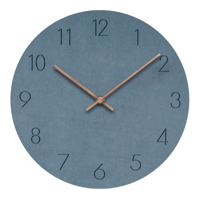 Horloge murale silencieuse de style nordique pour les pièces modernes - Fioriscas