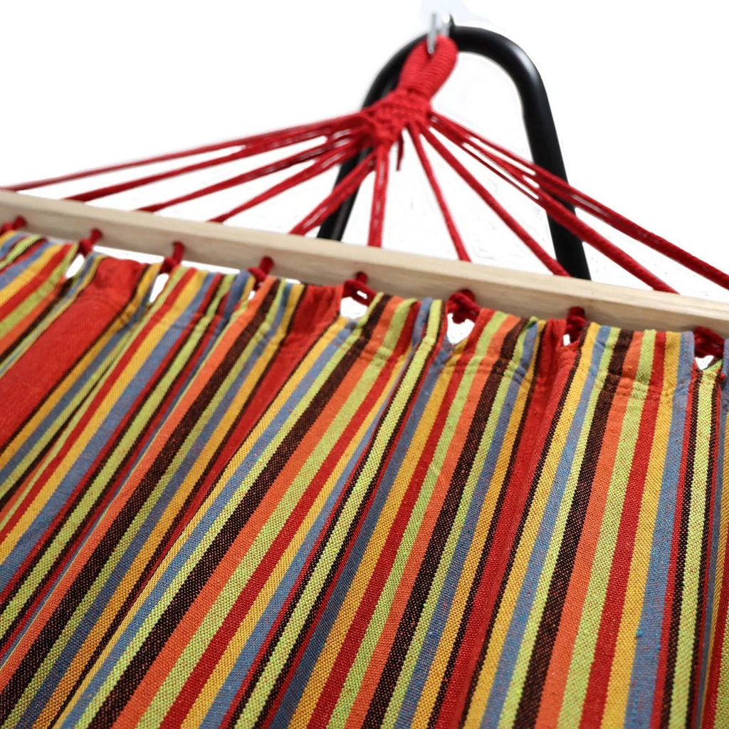 Two-Person Garden Hammock With Stand, 200kg Weight Capacity