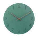 Horloge murale silencieuse de style nordique pour les pièces modernes - Fioriscas