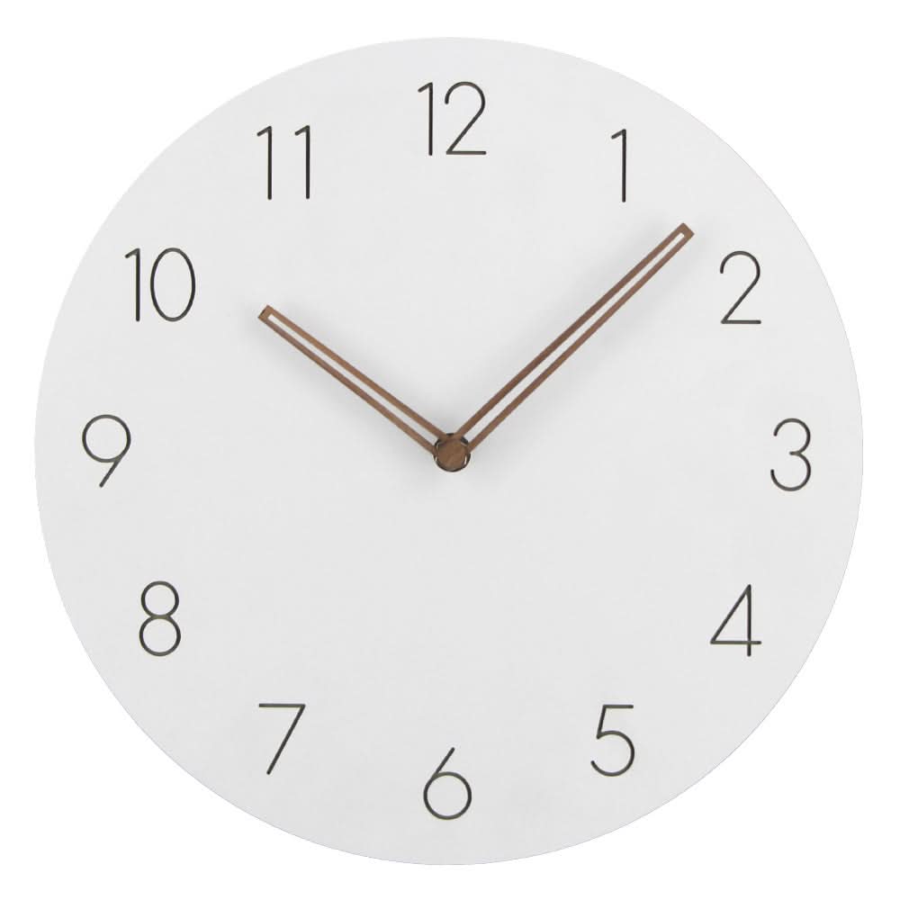 Horloge murale silencieuse de style nordique pour les pièces modernes - Fioriscas
