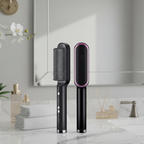 Alisador de cabelo profissional com cerâmica de turmalina para estilo brilhante - Fioriscas