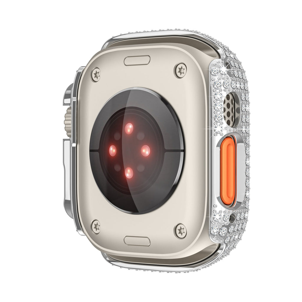 Diamant Apple Watch Ultra-etui med skærmbeskytter — LuxeGuard