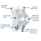 Chaussettes montantes CuraFlex pour un soutien et un confort quotidiens des jambes
