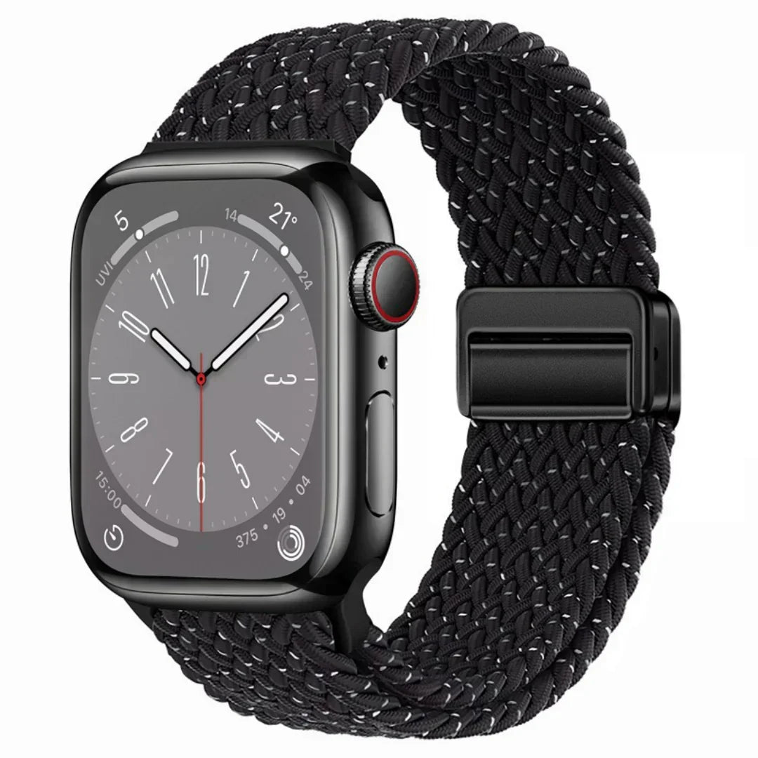 Velora Nylon Watch Band with Magnetic Buckle for Apple Watch