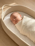 Portable Cotton Rope Baby Changing Basket with Pad | Fioriscas