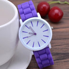 Montre KairoHue à bracelet en silicone, couleurs éclatantes et mouvement à quartz