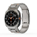 Titanový řemínek Samsung Galaxy Watch Ultra, skládací přezka Voyager