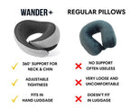 Memory Foam Travel Neck Pillow | Fioriscas