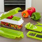 Coupe-légumes 12-en-1 SlicePro pour une préparation rapide, sûre et facile | Fioriscas