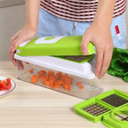 Coupe-légumes 12-en-1 SlicePro pour une préparation rapide, sûre et facile | Fioriscas