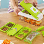 Coupe-légumes 12-en-1 SlicePro pour une préparation rapide, sûre et facile | Fioriscas