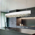 Kristy Modern Crystal Pendant Light Black/White/Brown/Gold | Fioriscas