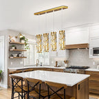Kristy Cluster Pendant Light, Black & Gold - Neutralighting