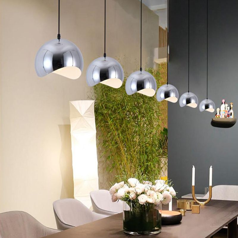 Suspension globe nordique en métal Cohen pour îlot de cuisine | Fioriscas