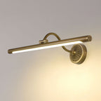 Tiffany Black Adjustable Reading Spotlight Wall Lamp, Metal/Wood - Neutralighting