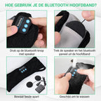 Bandeau de sommeil Bluetooth intelligent pour un sommeil profond et la relaxation - Fioriscas