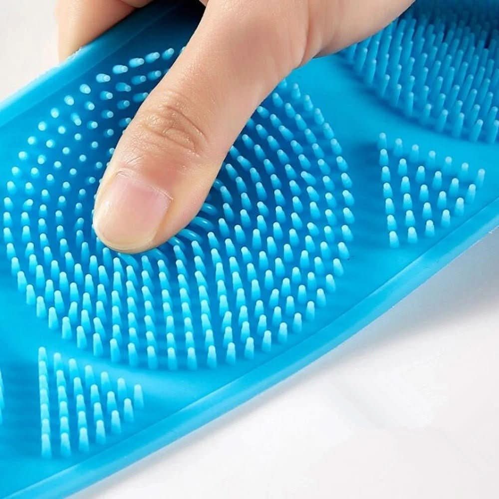 Gant exfoliant en silicone pour une peau douce et éclatante - Fioriscas
