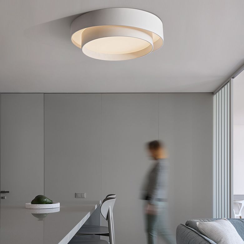 Arux Nordic Art Deco ronde opbouw plafondlamp | Fioriscas