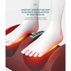 Luxury Shiatsu foot massager with heat function | 12 3D massage balls & timer - Fioriscas