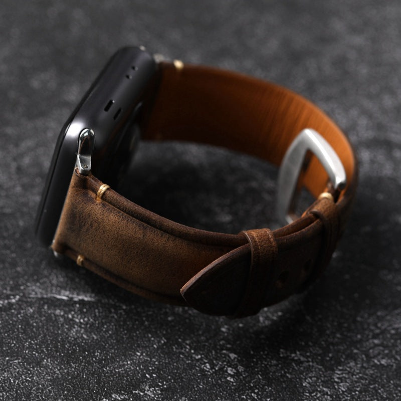 Apple Watch-rem, Vellaro rustikt fuldkornet italiensk læder
