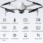 Drone con fotocamera GPS, video 8K, modalità Seguimi e portata di 1.5km