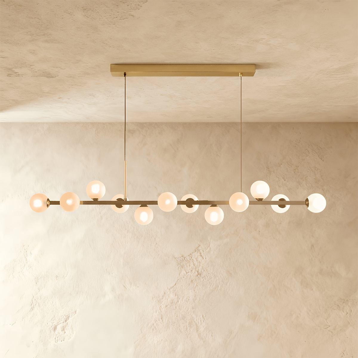 Candeeiro de Teto Linear Moderno LumaLine para Salas de Jantar e Estar