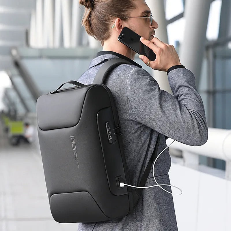 Proti-krádežový batoh na notebook, 15,6 palce, voděodolný AegisGuard