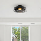 Aria Moderne Enkel Kreativ Glas Indbygningsloftlampe | Fioriscas