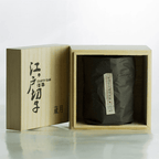 Edo Kiriko Cut Whisky Glass, Miyora Chamvin Silhouette With Crumple Texture